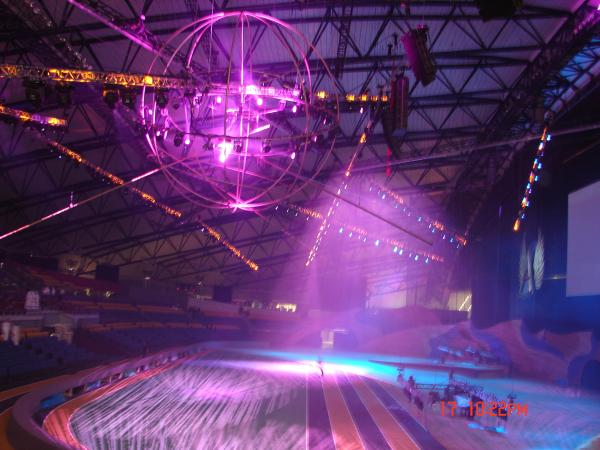 Aluminum Alloy O Shape DJ Clamp Triangular Truss For Outdoor Performance