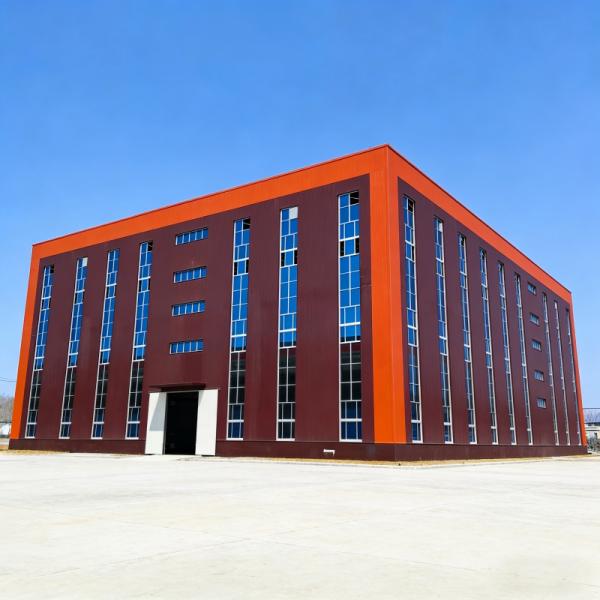 Fire-Retardant Windproof Seismic Resistant Multi-storey Steel Structure Building Prefab Office Tower Q235/Q355 Steel