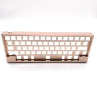 Teclado mecánico del cobre superficial polaco del CNC