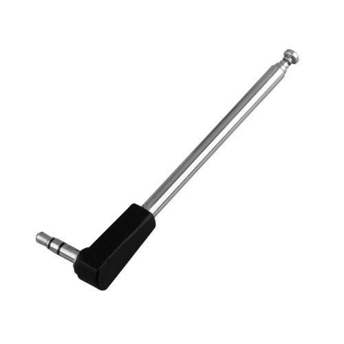 VSWR 1.5 4 Secção de aço inoxidável AM FM Antenna de rádio com conector Jack de 3,5 mm
