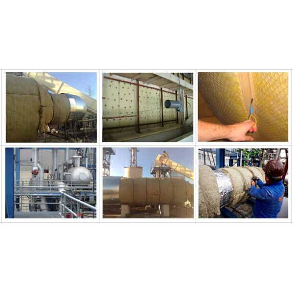 High Density Flame Resistant Home Rock Wool Insulation For Stud Walls