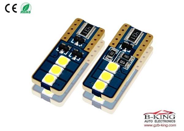 High Quality T10 6SMD 3030 Canbus error free Car LED Bulb Light