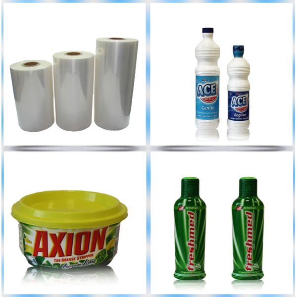 Фильм сокращения Ролльс жары ПВК 40 МИК ясный дунутый для термо- сжимать/рукав/ярлыки