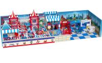Équipement de jeux intérieur de style New York durable pour centre commercial