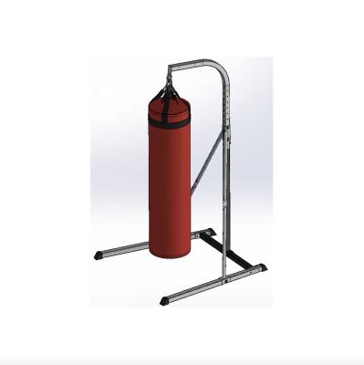 2.7M Height Metal Stand Home GYM Boxing Station Heavy Duty Heavy Bag Hanger