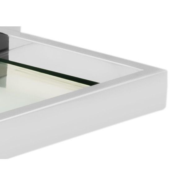 Нержавеющая сталь 304 аксессуары ванной комнаты стеклянная полка полированная для декораций