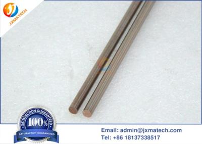 Tungstênio Rod de cobre da classe 10 da soldadura ASTM B702 RWMA