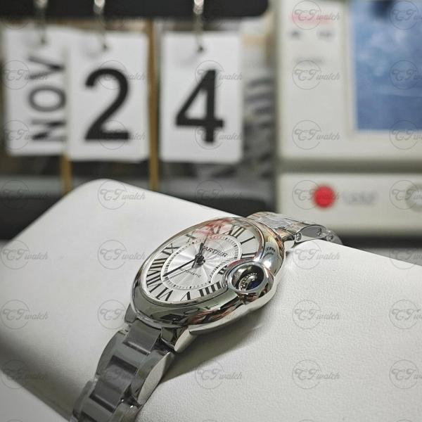 33mm Cartier Ballon Bleu Watch Swiss ETA Cal 049 Super Clone Cartier Watch
