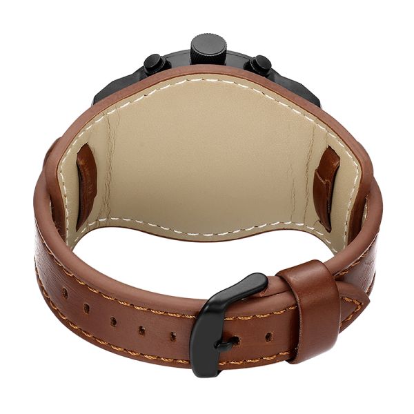 3ATM BSCI Quartz Men Wrist Watch Mineral Lens Minimalist Swiss