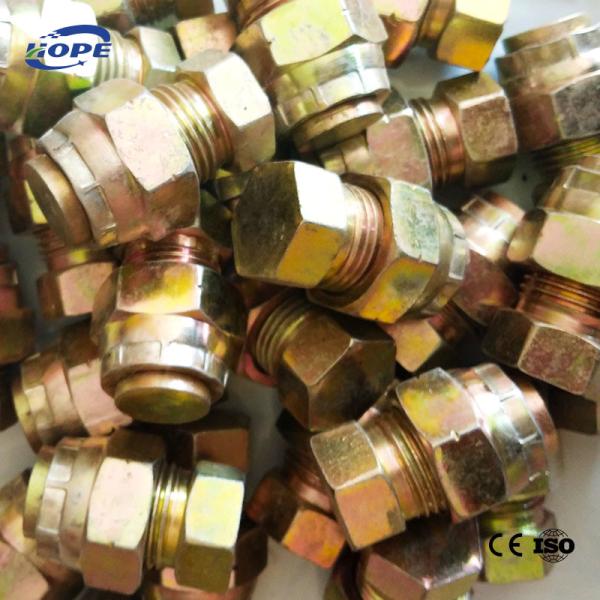 Excavator Hydraulic Parts Iron Plug Breaker Head High-pressure Hose Plug Oil Leak-proof Screw Connector
