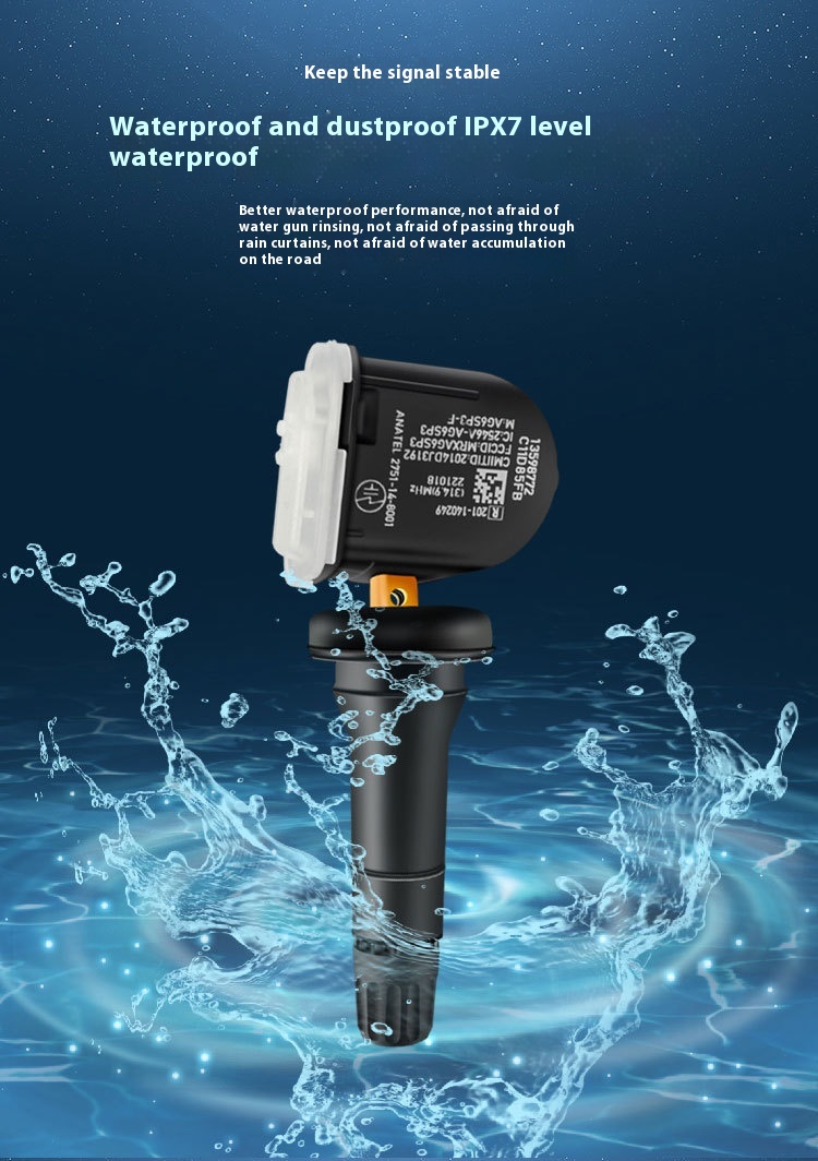 External Solar-Powered 24V High Quality CE Certified Tire Pressure Monitoring Sensor (TPMS) 1 Year Warranty 24-Hour Support Tire