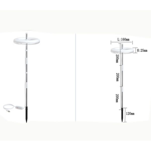 лампа 4000k роста СИД высоты 9W регулируемая для крытого завода стола