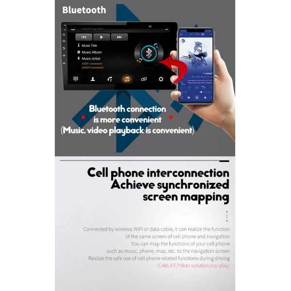 Android Auto Radio Multimedia Player For KIA FORTE MANUAL AC 2009 -2012