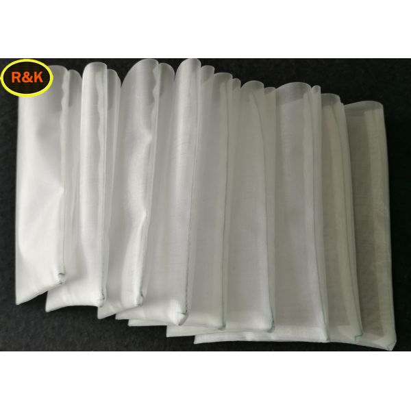 Empty Silk Unbleached Nylon Rosin Bags 90 Micron Aperture Food Grade