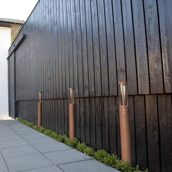 Weatherproof IP65 Corten Steel Garden Lights With 6-8 Hours Charging Time For Outdoor Spaces