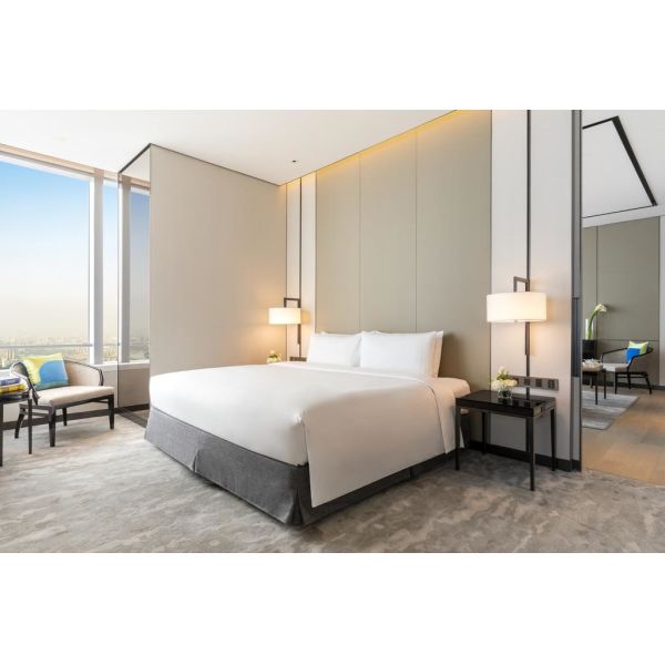 Três cinco projetos de Ash Wood Veneer Minimum Lifestyle do hotel da estrela