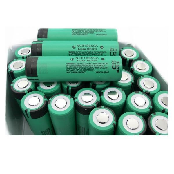 panasonic 3100mah NCR18650A 3.7v rechargeable li-ion battery original for wholesale