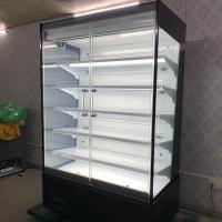 Multideck Double deslizante porta de vidro chiller aberto para as necessidades de refrigeração de negócios