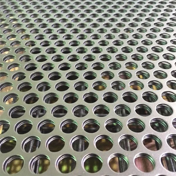430 201 304 Decorative Perforated Sheet Metal Anti Corrosion