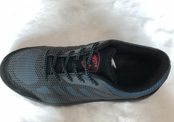 Light Weight Slip Resistant Work Shoes Breathable / Durable With Steel Toe