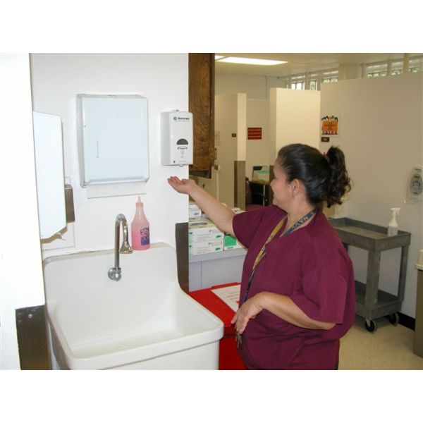 Stainless Steel Foaming Hand Soap Dispenser For Food Industry 800ML Capacity