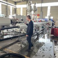 Machine d'extrusion de tuyaux en plastique PE PPR Hdpe de 20 à 110 mm