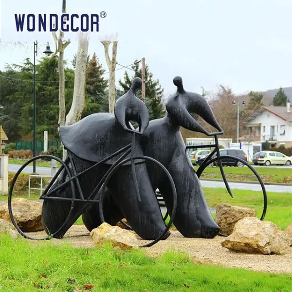 Подгонянное большое бронзовое жирное украшение искусства дамы Скульптуры 230cm