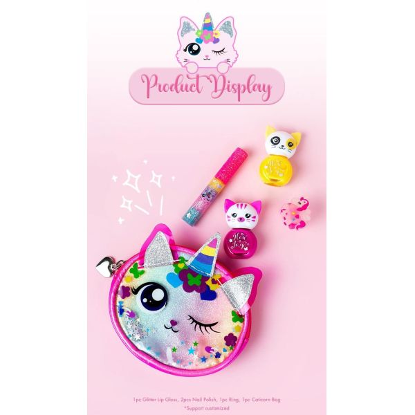 Assorted Colors Glow In Dark Childrens Make Up Kits For Birthday Parties