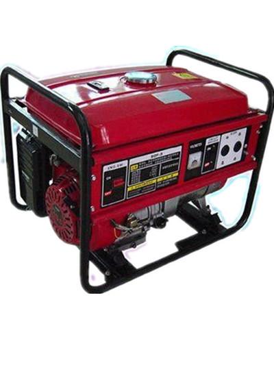 Forced Four Stroke Gasoline Electric Generator 6.5 Horsepower Construction Used