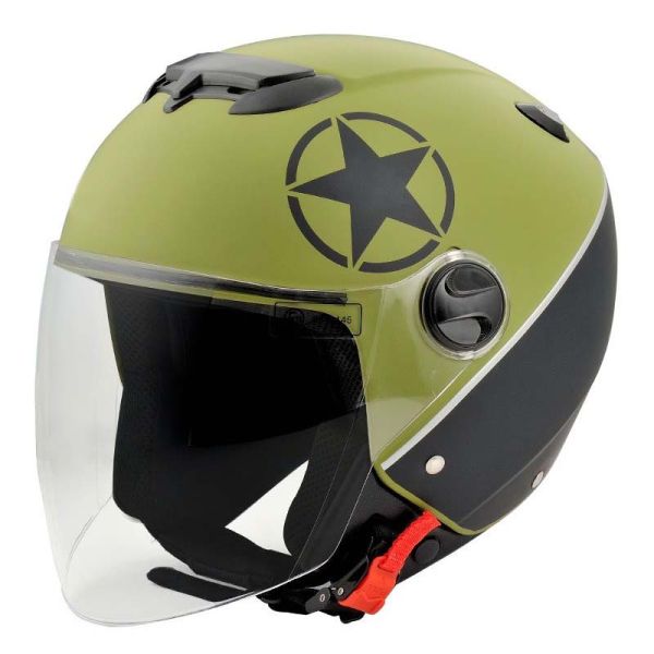 Electric Scooter Bike Open Face Helmet with Quick Release System and ECE Standard