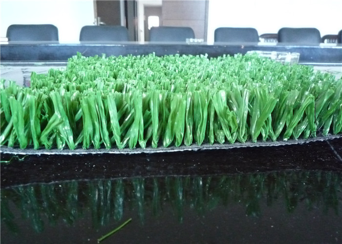 50mm PE + PP Soccer Artificial Grass , Green Futsal Synthetic Lawn Natural , Soft