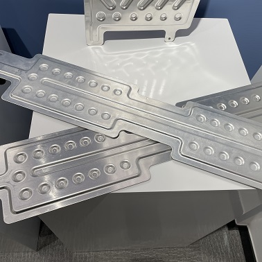 5mm алюминиевая холодная плита 3003 6061 6063 для охлаждать батареи