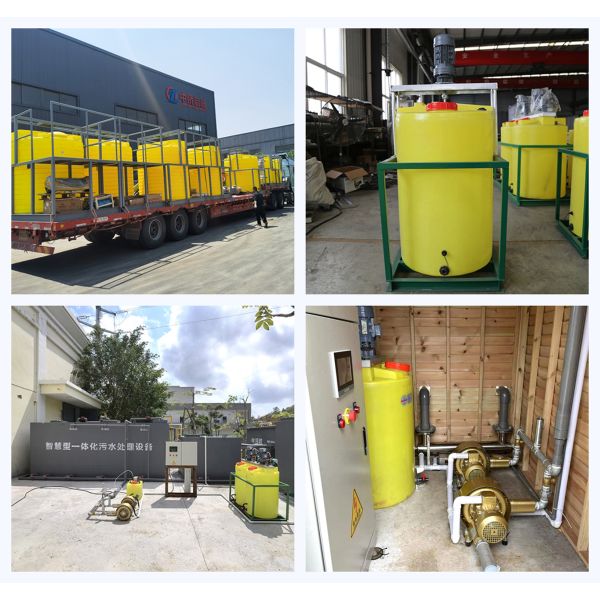 Integrated Automatic Dosing System Dosing Device PLC Control