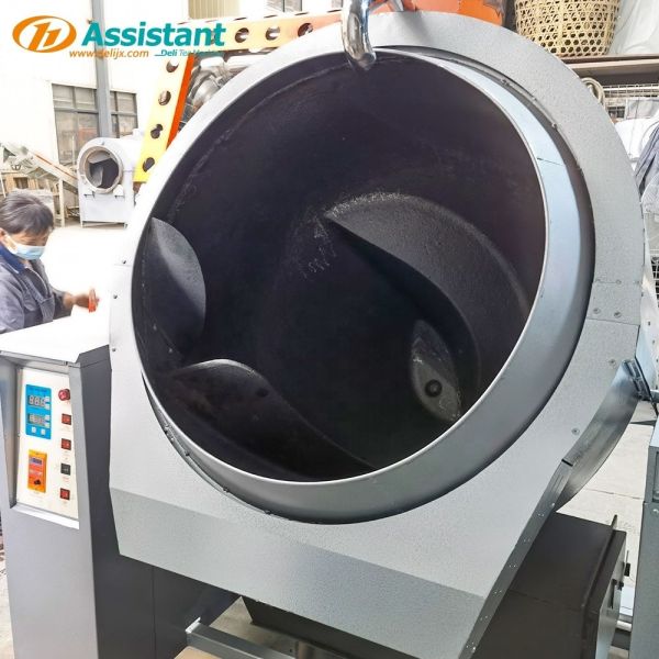 DL-6CSTG-100Z Tea Fixation Processing Pot Machine For Tea Roasting Machinery Function