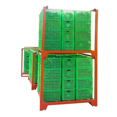 Powder Coating or Galvanized Finish Heavy Duty Pallet for Fruit and Vegetable Storage
