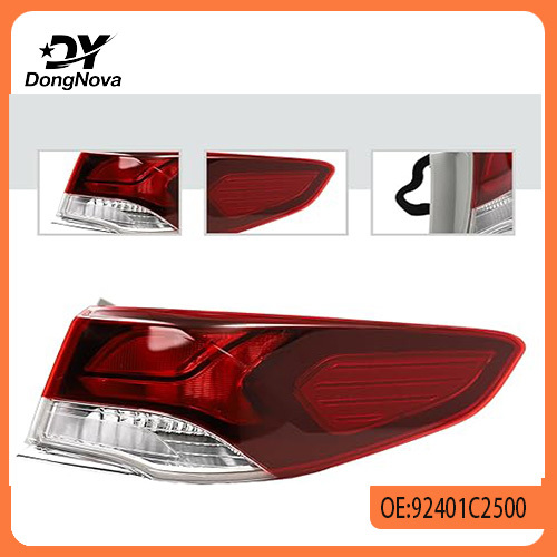 92401-C2500 92402-C2500 LEd taillights car taillights brake lights for hyundai SONATA 2018-2019 Halogen