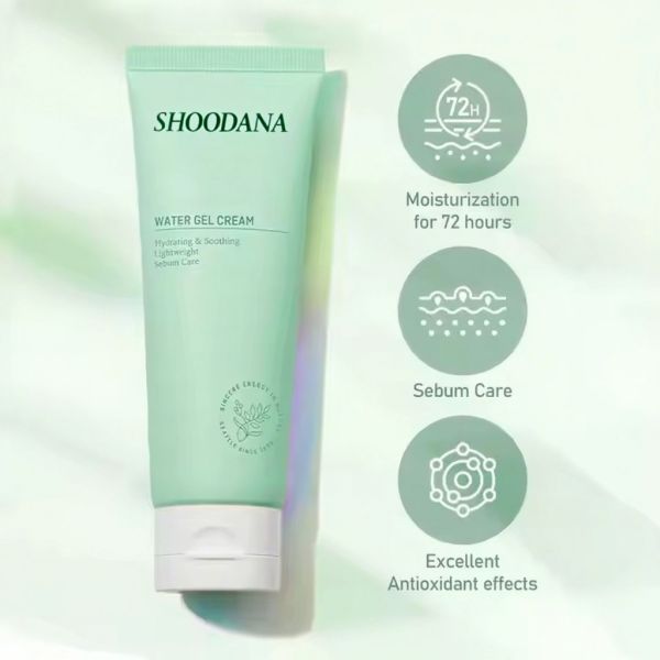 Private Label Face Care Water Gel Cream Moisturizing Sebum Care Pore Calming Hydrating Face Moisturizer for Summer Day