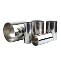 Poudre décorative 201 304 316 430 Meilleur prix Ronde Tube Carré Couleur Tube en acier inoxydable avec trou latéral