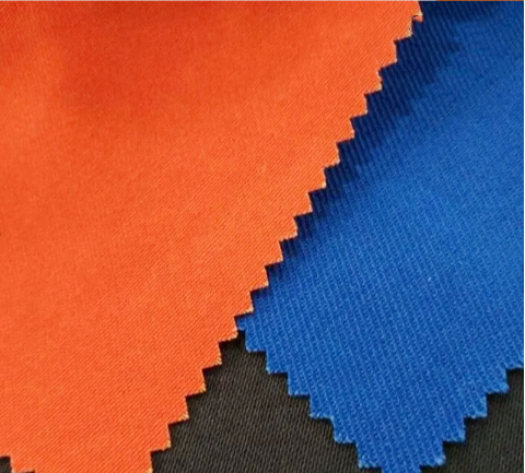 FR Viscose Nomex Fire Retardant Fabric , Woven Blended Aramid Fibre Cloth