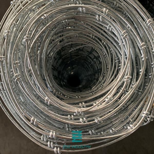 Fixed Knot Fence Wire Mesh Fence Rolls Hot Dipped Galvanized Width 15mm Mesh Hole