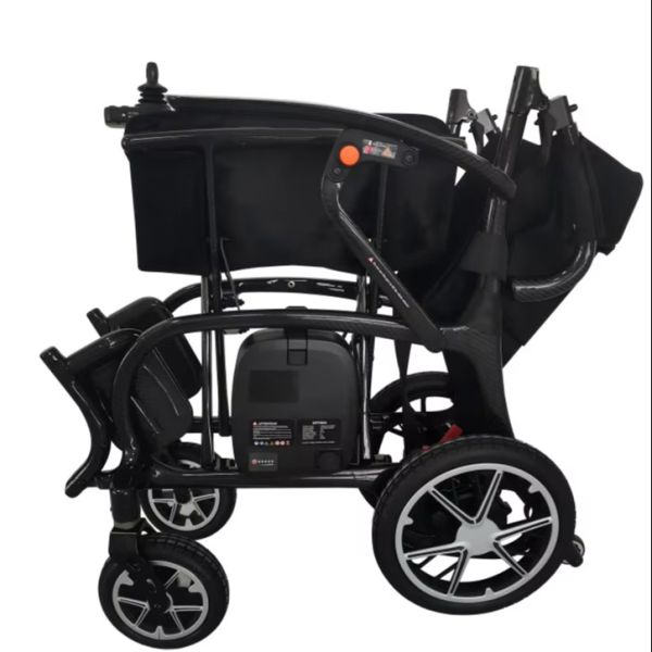 Electric Scooter Wheelchair with Lightweight Folding Design and W510*D415mm Seat Size