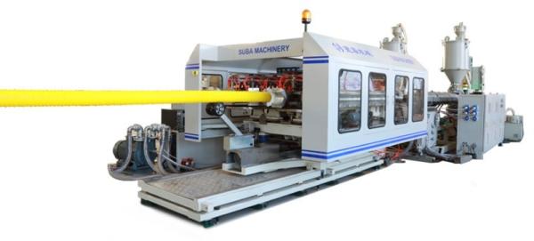 High operation system dWC pipe production line for cable, electric wire etc