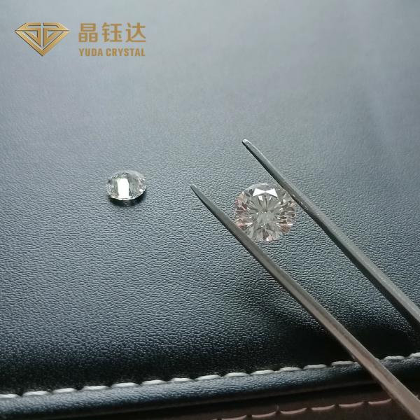 Blanc 0,01 - 2,0 carats Brillant Lab Fait Diamant HPHT Polie Ronde Pour Le Luxe