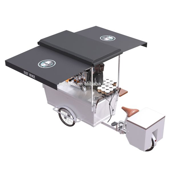Electric Pedal Disc Brake 500KG Mobile Coffee Bike