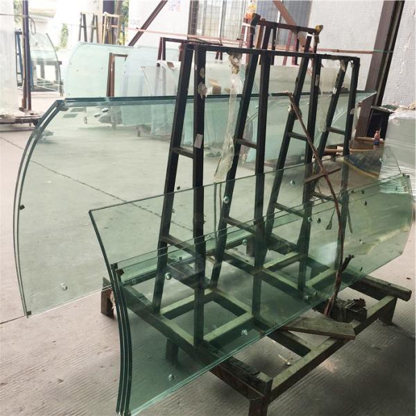 Curved Laminated Glass Manufacturers Fine Polished Bent Tempered Glass Dome Design Sphere Curved Tempered Glass Curtain Wall 3600mm×18000mm