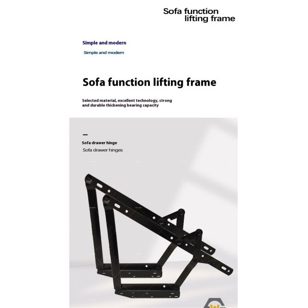 Functional Sofa Bed Accessories Drawer Hinges Sofa Hardware Hinges Iron Hardware Accessories Sofa Accessories