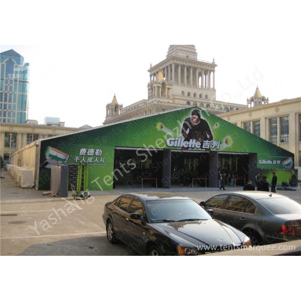 Waterproof Clear Span Large Outdoor Party Tents Aluminum Alloy Frame