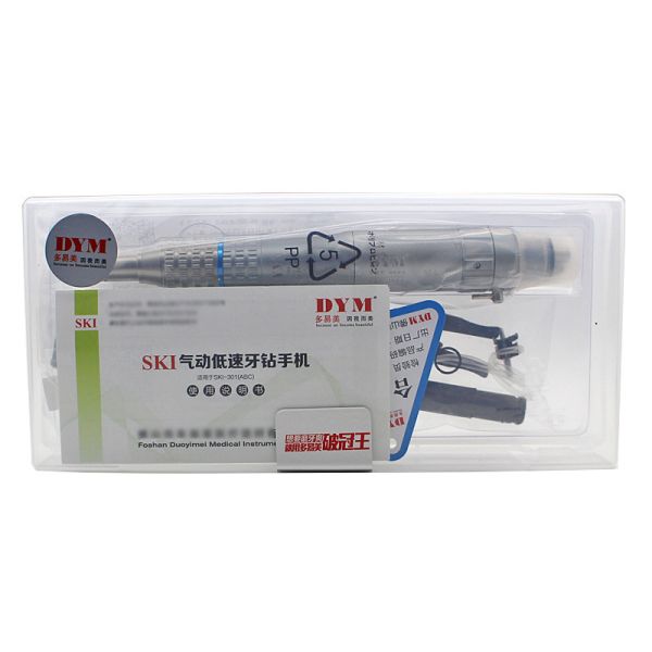 Low Speed Dental Endo Handpiece , Contra Angle 2 / 4 Holes Air Motor Handpiece