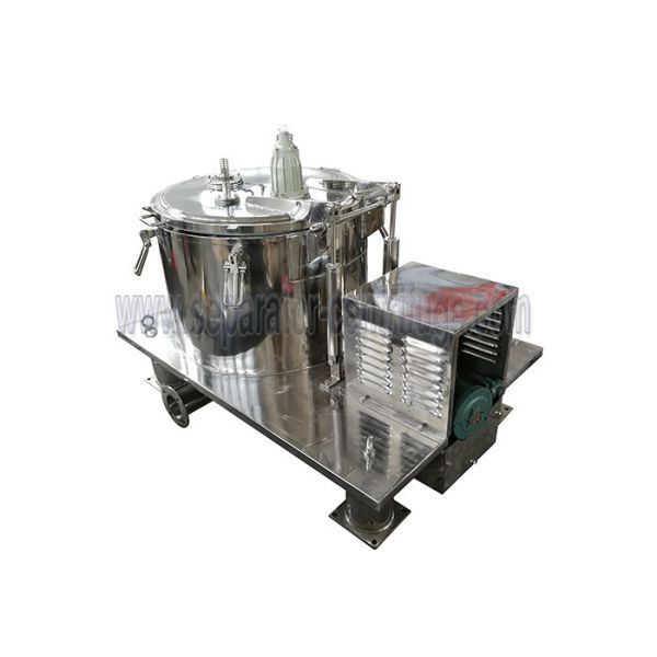 CBD Oil Cannabis Extraction Industrial Basket Centrifuge Equipment SKF Bearing