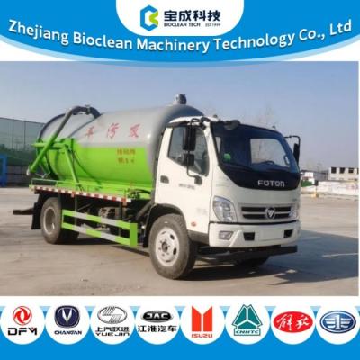 8m3 8000L 12tons Diesel Sewage Suction Truck With YCY30195-66 Engine